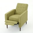 thumbnail image 6 of Mason Mid-Century Modern Indoor Fabric Recliner, Muted Green, 6 of 10
