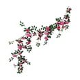 thumbnail image 2 of Guirnalda de Enredaderas de Rosas Artificiales de 180 cm con Hojas Verdes, Decoración Colgante de Flores Falsas Flexibles para Bodas, Jardines, Uso en Interiores y Exteriores, 2 of 6