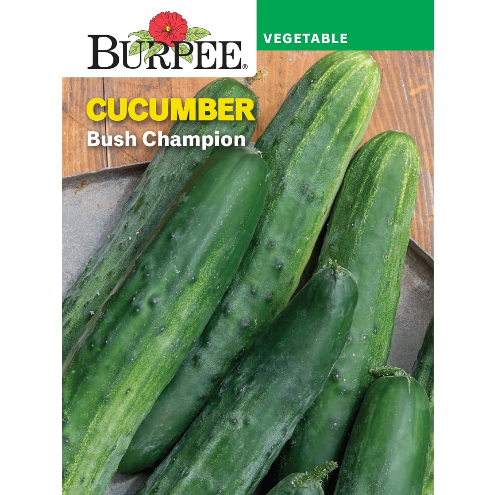 Burpee Pick-a-Bushel Hybrid Cucumber Seeds - Easy to Grow