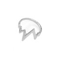 thumbnail image 1 of Finger Ring Fashion Simple ECG Heartbeat Shape Knuckle Ring Charm Ring for Women, 1 of 5