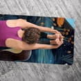 thumbnail image 5 of Platypus Yoga Mat Towel with Feature, Storage Bag, 72.8"x26.8" - Yoga, Pilates, Fitness, Gym Towel, 5 of 6