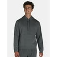 thumbnail image 2 of Athletic Works Men's & Big & Tall Men’s Fleece Hoodie Sweatshirt, Sizes XS-4XLT, 2 of 5