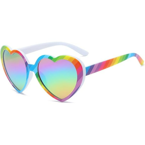 Polarized Heart Shaped Sunglasses for Women Trendy Glasses Fashion Accessories