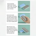 thumbnail image 3 of Xingzhi 6x Multi-functional Foot Pumice Stone Exquisite Craft For Dead Skin Removal Blue 1Set, 3 of 6