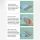 thumbnail image 4 of Piedra pómez Vogacara antibacteriana y no tóxica para cuidado de pies azul 6 piezas, 4 of 6