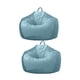 thumbnail image 1 of 2 Blue_1 Organizador de juguete de suave para Velvet Lazy Cover Silla para Rellenar con suave 60x70cm BLESIY funda de puff para niños, 1 of 8