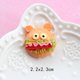 thumbnail image 3 of 30 piezas de pan simulado postre DIY accesorios de horquilla casa de muñecas adornos de juguete, 3 of 5