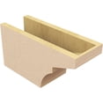 thumbnail image 5 of Ekena Millwork 6"W x 8"H x 16"L Monterey Woodgrain TimberThane Rafter Tail, Primed Tan, 5 of 6