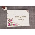 thumbnail image 4 of Darling Souvenir Personalized Engraved Laser Cut Wedding Guest Book Wooden Cover Sign-in Book Registry Guestbook Scrapbook-FK, 4 of 7