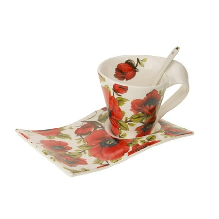 

Poppy Cup and Saucer Set