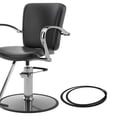 thumbnail image 1 of unbranded Anillo Goma Base Para Salón Soporte Estable Y Protección De Color Negro Spa, 1 of 8