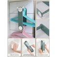 thumbnail image 5 of Cute Elk Fun Clothes Hanger Rack Punch-Free And Anti-Shifting,Retractable Clothes Rack, Lightweight Laundry Drying Hanger, Wall Mounted Cloths Drying Rack, Wall Rack for Homes and Laundry, 5 of 5