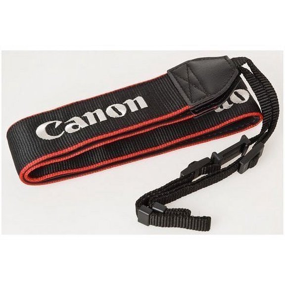 OEM Adjustable Wide Shoulder Straps EOS Rebel 26 x 1.25, Black/Red