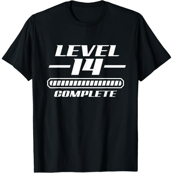 Exquisite and comfortable-14th Bday Level 14 Complete Fourteenth Birthday T Shirt