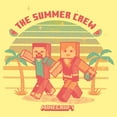 thumbnail image 2 of Mens Minecraft Watermelon Summer Crew T Shirt, 2 of 4