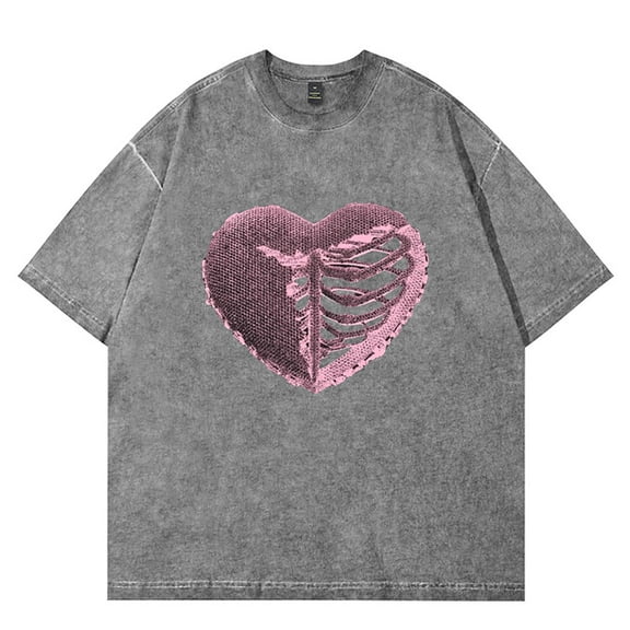 Omar Courtz Heart Wash T-Shirts Primera Musa Tour 2025 Merch Cosplay Unisex Cotton Short Sleeve Tee