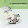 thumbnail image 5 of Head Mounted Cat Teaser Toy Interactive Pet Headgear with Feather Teasing Stick for Playful, 5 of 5