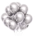thumbnail image 2 of Globo Metálico Plateado del Numero 9 Blogos Para Decoración 50pz, 2 of 3