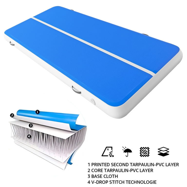 もがな4点 INFLATABLE MAT コヨーテタン(価格は1点あたり) PRIJESSE 20FT×6.6FT×8 IN Gymnastics Inflatable Mat for Kids
