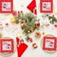 thumbnail image 5 of Servilletas de papel navideñas | Servilletas desechables para fiestas | Paquete de 20 servilletas con estampados rojos y azules para decoración de mesas y celebraciones, 5 of 5