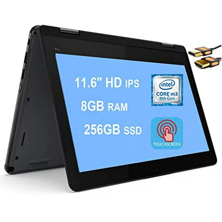 Lenovo ThinkPad 11e Yoga Gen 6 11 2-in-1 Business Laptop 11.6" HD IPS Glossy Touchscreen 8th Gen Intel Core M3-8100Y Processor 8GB RAM 256GB SSD USB-C Win10(used)