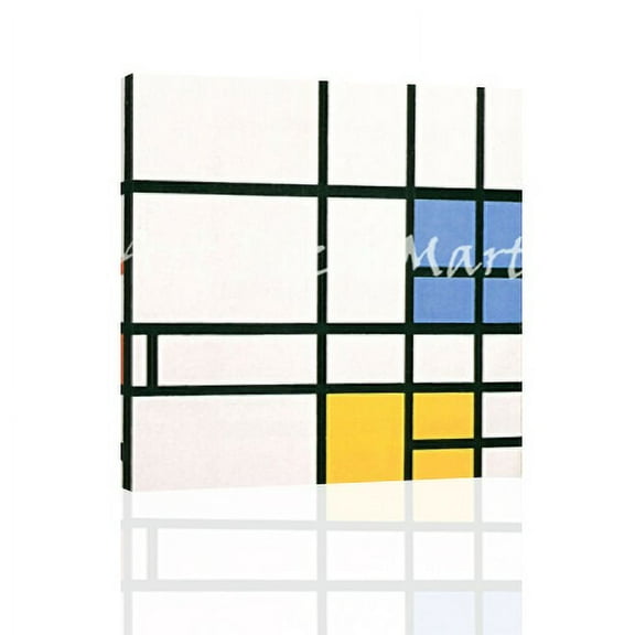 Composition London-Mondrian - CANVAS OR FINE PRINT WALL ART