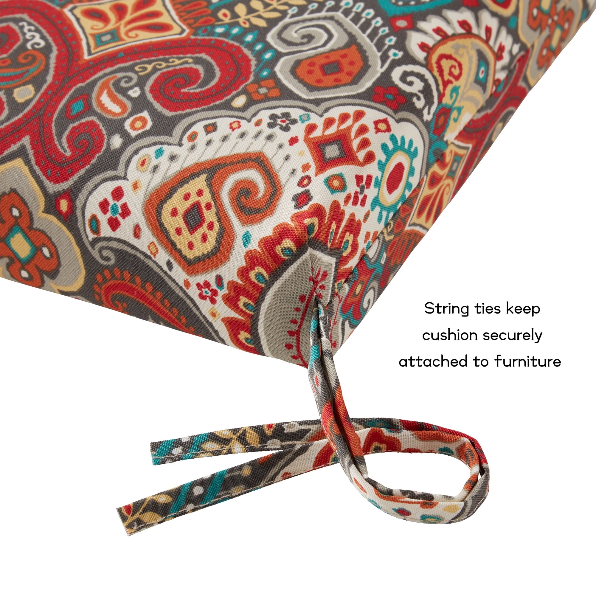 Greendale Home Fashions Outdoor 43'' x 20'' High Back Chair Pad, Asbury Park