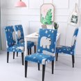 thumbnail image 1 of Cubre Silla Yotijar Retro Estiramiento Floral 1, 1 of 10