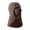 Coffee, variant on Hats Bomber Hat Winter Ski Windproof Thermal 2 In 1 Hood And Neck Warmer For Cold Weather For Men And Women Skiing Snowboarding Cycling Sports