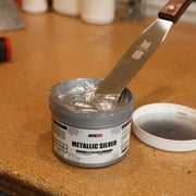 Rapid Cure® Metallic Silver Screen Printing Plastisol Ink 5 Gallon - 640 oz.
