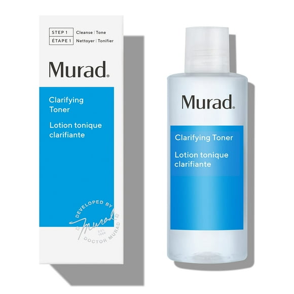 Murad Clarifying Toner - Cleansing Facial Treatment Removes Excess Oil and Impurities â?? Witch Hazel, Grape Seed Extract and Vitamin E Skin Toner, 6 Fl Oz