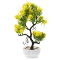 thumbnail image 1 of Mobutofu Indoor Bonsai Tree Artificial Bonsai Tree Plastic No Trimming for 1Set, 1 of 6