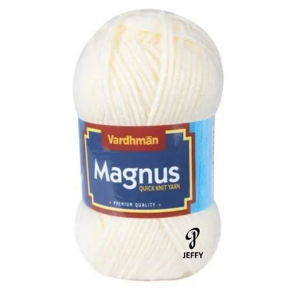 Laine Magnus, 200 g Fil Épais (1 Pelote /100 Grammes Chacun) Idéal pour Tricot