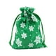 thumbnail image 3 of Bolsa Pequeña de Copos de Nieve Navideños, Bolsa de Lino para Regalo de Copos de Nieve, Bolsa para Dulces, Bolsa para Paquetes, 3 of 5
