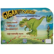 Gigantosaurus: Action Giganto - 14 Green Dinosaur Figure - Light-Up Spine, Roars, Walks & Stomps, Opens Mouth, TV Series Action Dino Toy, Kids Age 3+