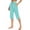 Mint Green, variant on Womens Dress Pants Women's Solid Color Split Yoga Cropped Pants Office Slacks