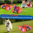 thumbnail image 5 of Wisairt Spider RC Stunt Car 4WD Remote Control Car, Double-Sided Driving 360 Degree Flip Rotating Monster Car, Christmas Easter Birthday Party Gifts Toys for Kids Aged 3+, 5 of 9