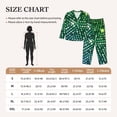 thumbnail image 4 of Sikiie Green Disco Lights Women's Long-Sleeve Shirt and Full-Length Bottom Pajama Set (s-xxl)-XX-Large, 4 of 7