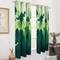 thumbnail image 3 of Forest Dinosaurs 2pcs Blackout Curtains For Living Room Bedroom Grommet Top Window Set for Left And Right Biparting Open, 3 of 6