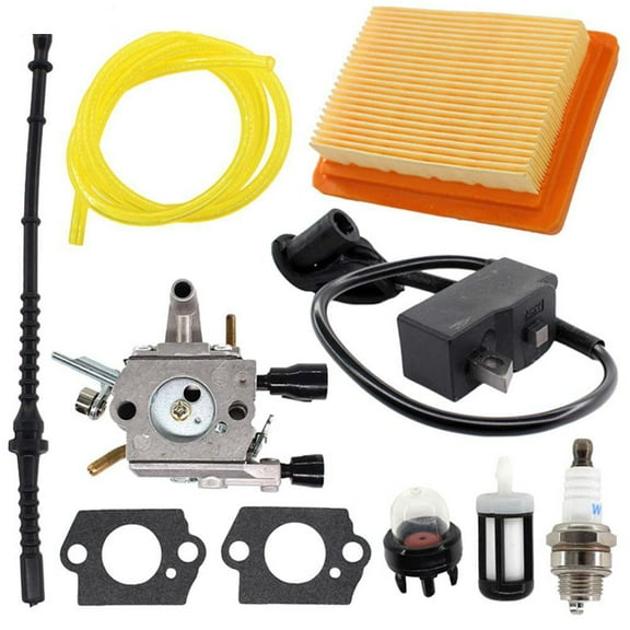 Carburetor Kits for Stihl FS120 FS200 FS250 FS250R FS300 FS350 Trimmers Brushcutter 4134 120 0653 4134 400 1301 134 141 0300 Set by Coconut Ok