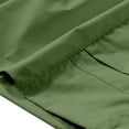 thumbnail image 5 of Nmnitkp Mens Shorts Quick Dry Cargo Shorts Elastic Waist Drawstring Multi-Pocket Lightweight Breathable Casual Outdoor Work Summer Shorts Army Green,3XL, 5 of 9