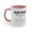 Pink, variant on 'POP POP' - The Distinguished Grandpa Accent Coffee Mug, 11oz