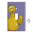 thumbnail image 2 of Sesame Street Vintage Big Bird Plastic Wall Decor Toggle Light Switch Plate Cover, 2 of 4
