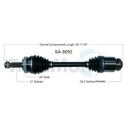CV Axle Shaft Fits select: 2007-2008 KIA RONDO