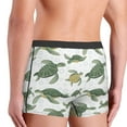 thumbnail image 3 of KLL Cute Turtle Men's Cotton Boxer Briefs Underwear-Small, 3 of 8
