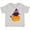 AC-Heather Grey, variant on Halloween Cat, Black Cat, Witch Hat, Pumpkin Boys or Girls Toddler T-Shirt