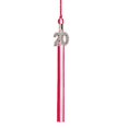 thumbnail image 1 of Class Act Graduation Graduation Pampille - Bling Charm - 2 Couleurs, 2020, Rouge / Blanc, 1 of 15