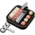 thumbnail image 3 of Stainless Steel Kitchen 3 Meatball Maker, 2024 Creative Meat Baller Scoop Tool, Spoon With Cutting, Diy Easy Meatball Making Mold Set,Home Cooking Tools, 3 of 8