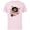 Soft Pink, variant on Disney Encanto Mirabel Butterflies and Blooms Easter Spring - Short Sleeve Cotton T-Shirt for Adults - Customized-Navy