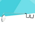 thumbnail image 3 of KAKOWELY Cycling Eyeglass Mirror Universal 360° Adjustable Glasses Mirror Super Clear Blast-Resistant Wide Angle Rear View Mirror,5.91"X2.36"X0.2", 3 of 5